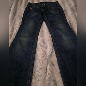 True Religion Womens Dark Blue Wide Leg Jeans. Size 27